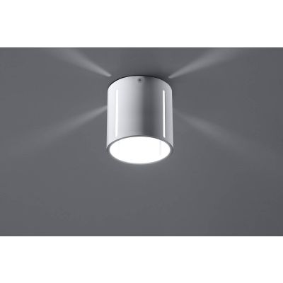 Sollux Lighting Inez lampa podsufitowa 1x40W biała SL.0355