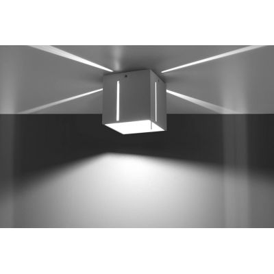 Sollux Lighting Pixar lampa podsufitowa 1x40W biała SL.0398