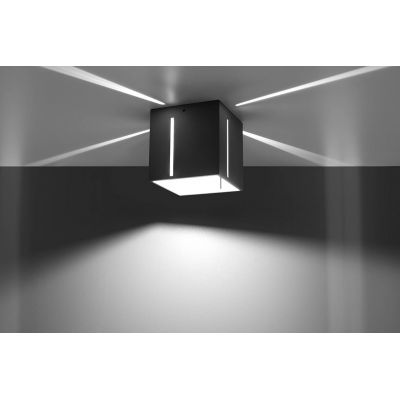 Sollux Lighting Pixar lampa podsufitowa 1x40W szara SL.0399