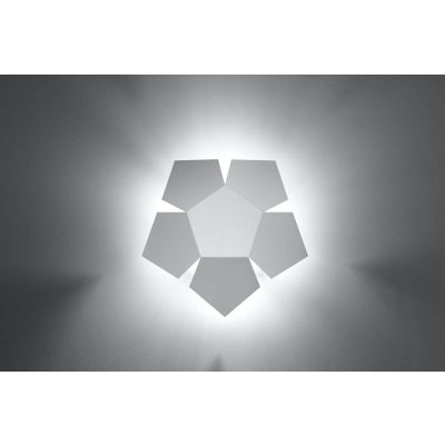 Sollux Lighting Penta kinkiet 2x40W biały SL.0422