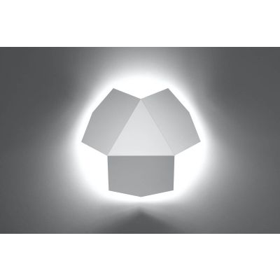 Sollux Lighting Tre kinkiet 2x40W biały SL.0424