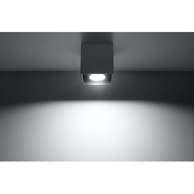 Sollux Lighting Quad 1 lampa podsufitowa 1x40W antracyt SL.0567