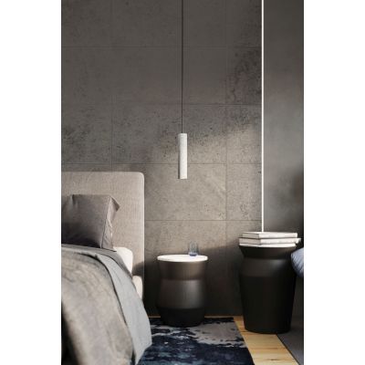 Sollux Lighting Luvo lampa wisząca 1x40W beton/czarna SL.0653