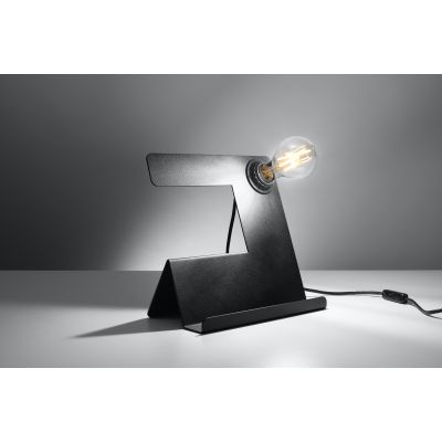 Sollux Lighting Incline lampa biurkowa 1x60W czarna SL.0669