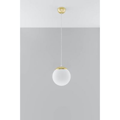 Sollux Lighting Ugo lampa wisząca 1x60 W biała SL,0715
