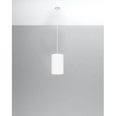 Sollux Lighting Otto lampa wisząca 1x60W biała SL.0741