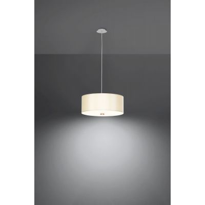 Sollux Lighting Skala lampa wisząca 3x60W biała SL.0755