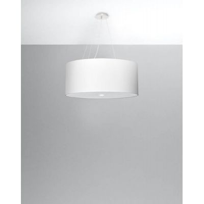 Sollux Lighting Otto lampa wisząca 5x60W biała SL.0787