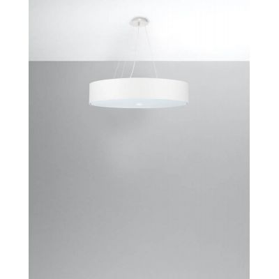 Sollux Lighting Skala lampa wisząca 5x60W biała SL.0799