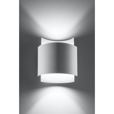 Sollux Lighting Impact kinkiet 1x40W biały SL.0857