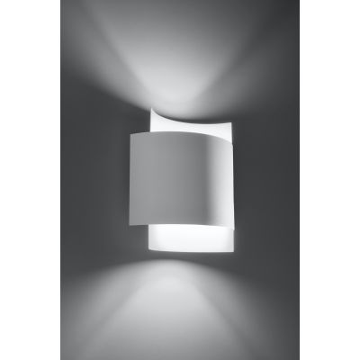 Sollux Lighting Impact kinkiet 1x40W biały SL.0857