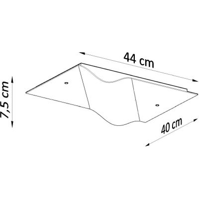 Sollux Lighting Bubble plafon 2x60W biały SL.0862