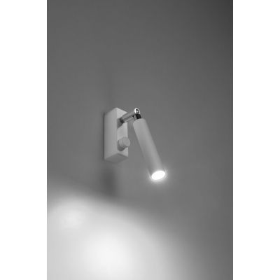 Sollux Lighting Eyetech kinkiet 1x40W biały SL.0902