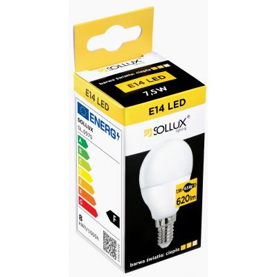 Sollux Lighting żarówka LED 7,5W 3000 K biała SL.0970
