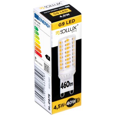 Sollux Lighting żarówka LED 4,5W 4000 K G9 biała SL.0975