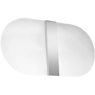 Sollux Lighting Salia kinkiet 2x40W chrom/biały SL.1004