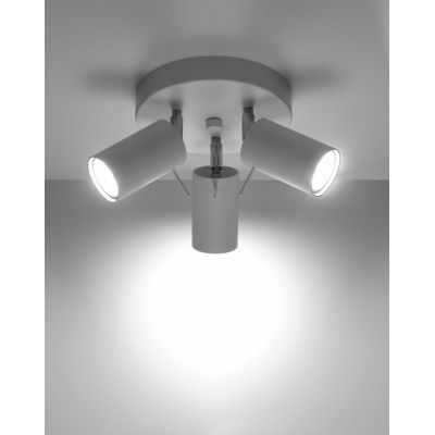 Sollux Lighting Ring 3P lampa podsufitowa 3x40W biała SL.1015
