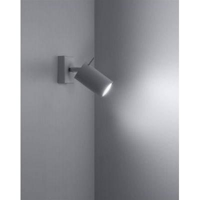 Sollux Lighting Ring kinkiet 1x40W biały SL.1024