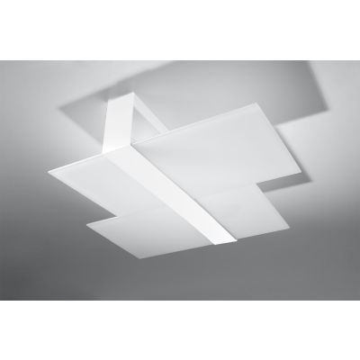 Sollux Lighting Massimo lampa podsufitowa 2x60W biały SL.1045