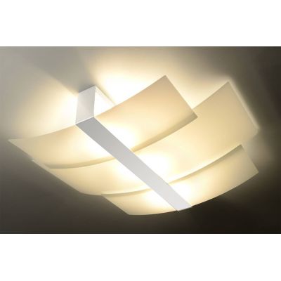 Sollux Lighting Celia lampa podsufitowa 3x60W biała SL.1047
