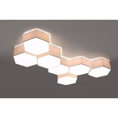 Sollux Lighting Sunde plafon 2x60W biały SL.1057