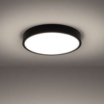 Sollux Lighting Onyx plafon 1x32 W czarny SL.1246