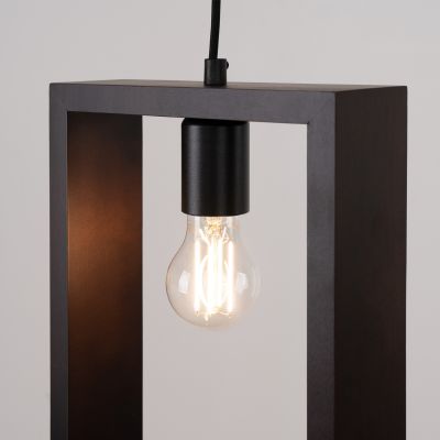 Sollux Lighting Aries lampa wisząca 1x15 W wenge SL.1311