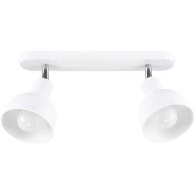 Sollux Lighting Elba lampa podsufitowa 2x15 W biała SL.1314