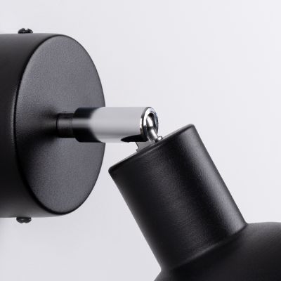 Sollux Lighting Elba kinkiet 1x15 W czarny SL.1316