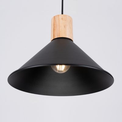 Sollux Lighting Jaga lampa wisząca 1x15 W czarna SL.1320