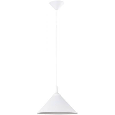 Sollux Lighting Zuma lampa wisząca 1x15 W biała SL.1325