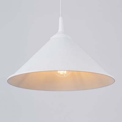 Sollux Lighting Zuma lampa wisząca 1x15 W biała SL.1325