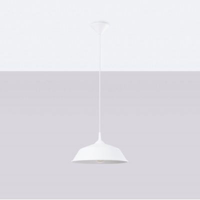 Sollux Lighting Frika lampa wisząca 1x15 W biała SL.1327