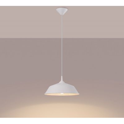 Sollux Lighting Frika lampa wisząca 1x15 W biała SL.1327