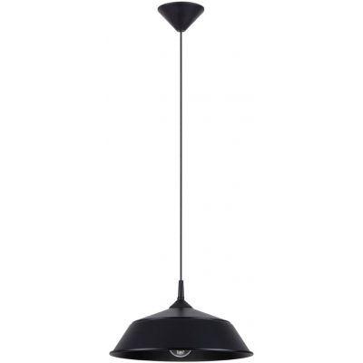 Sollux Lighting Frika lampa wisząca 1x15 W czarna SL.1328