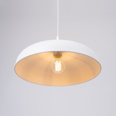 Sollux Lighting Gina lampa wisząca 1x15 W biała SL.1329