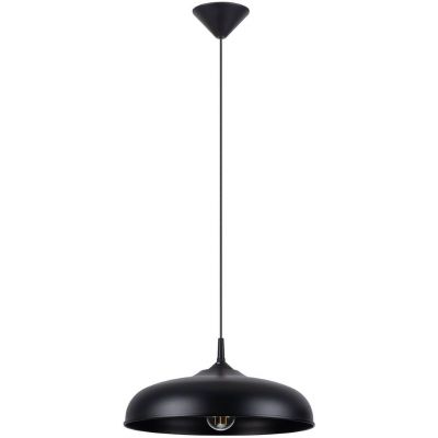 Sollux Lighting Gina lampa wisząca 1x15 W czarna SL.1330