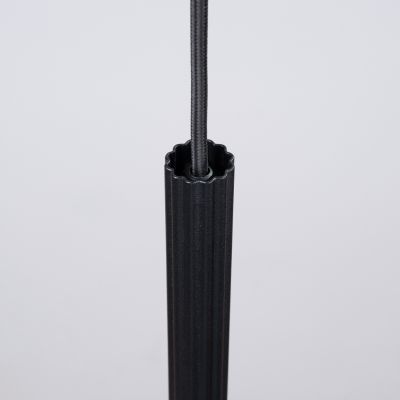 Sollux Lighting Arche lampa wisząca 1x8 W czarna SL.1338