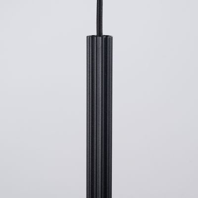 Sollux Lighting Arche lampa wisząca 1x8 W czarna SL.1338