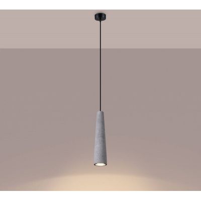 Sollux Lighting Electra lampa wisząca 1x10 W szary/popielaty SL.1347