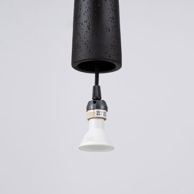 Sollux Lighting Electra lampa wisząca 1x10 W czarna SL.1355