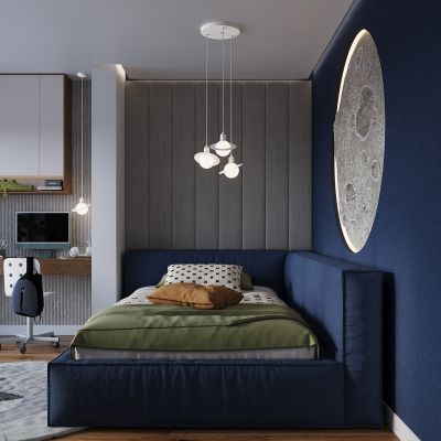 Sollux Lighting Hyperion lampa wisząca 1x8 W biała SL.1356