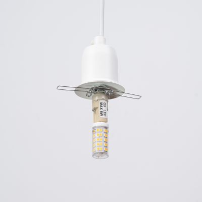 Sollux Lighting Hyperion lampa wisząca 1x8 W biała SL.1356
