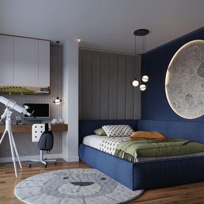 Sollux Lighting Hyperion lampa wisząca 3x8 W biała-czarna SL.1359