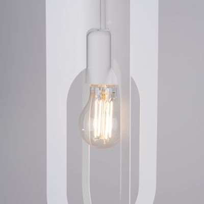 Sollux Lighting Nicus lampa wisząca 1x15 W biała SL.1360