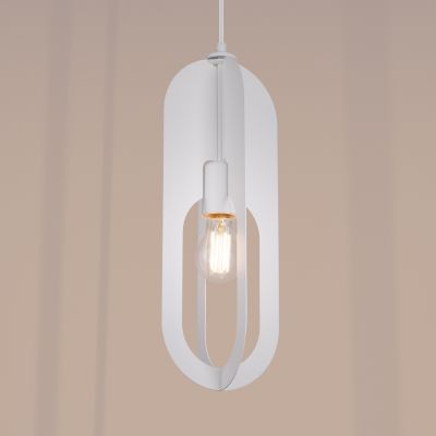 Sollux Lighting Nicus lampa wisząca 1x15 W biała SL.1360