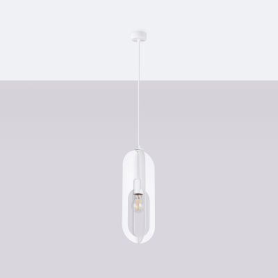 Sollux Lighting Nicus lampa wisząca 1x15 W biała SL.1360