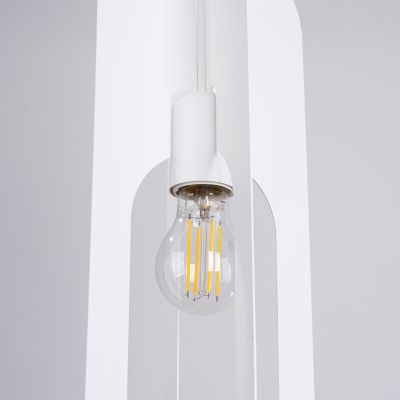 Sollux Lighting Nicus lampa wisząca 1x15 W biała SL.1360