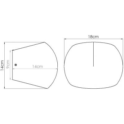 Sollux Lighting Globe kinkiet 2x8 W szary SL.1362