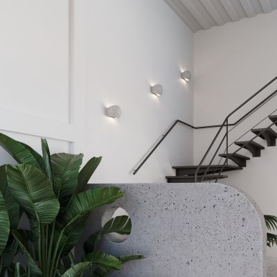 Sollux Lighting Globe kinkiet 2x8 W szary SL.1362